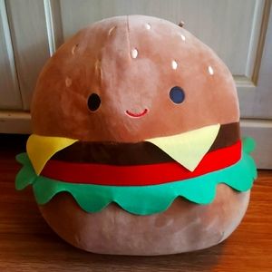 NWOT Squishallow Carl The Cheeseburger 12 Inch